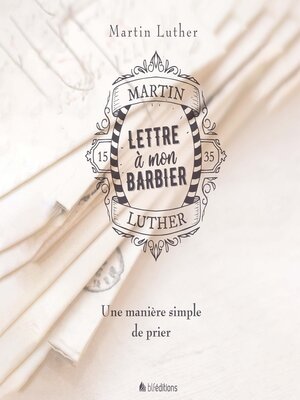 cover image of lettre à mon barbier
